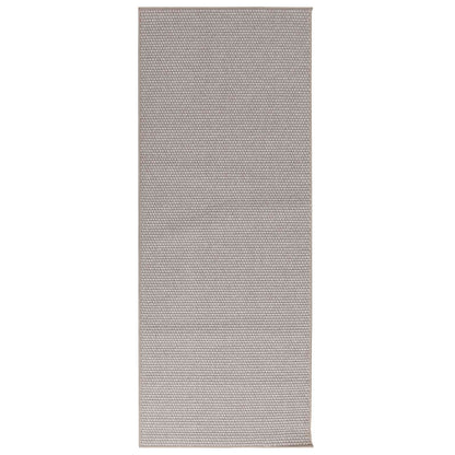 Area Rugs Rectangular LUGO Cream and Taupe 150 x 80 cm
