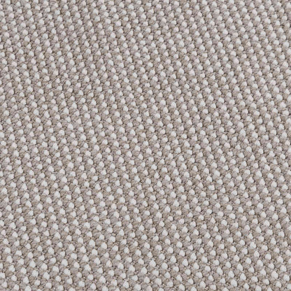 Area Rugs Square LUGO Cream and Taupe 120 x 120 cm Polyester