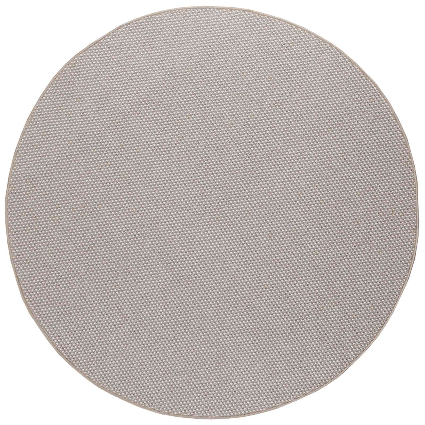 Area Rugs Round LUGO Cream and Taupe Ø 160 CM Polyester