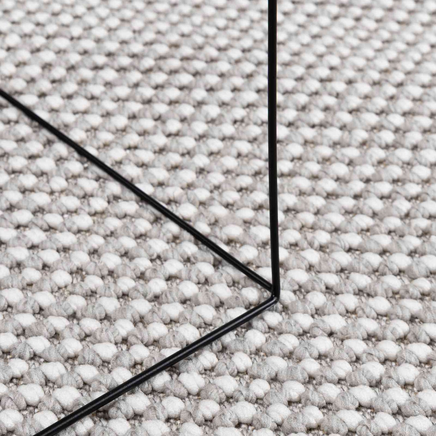 Area Rugs Rectangular LUGO Cream and Grey 200 x 80 cm Polyester