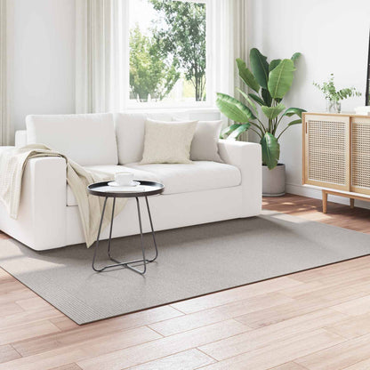 Area Rugs Rectangular LUGO Cream and Grey 140 x 200 cm