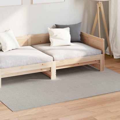 Area Rugs Rectangular LUGO Cream and Grey 140 x 200 cm
