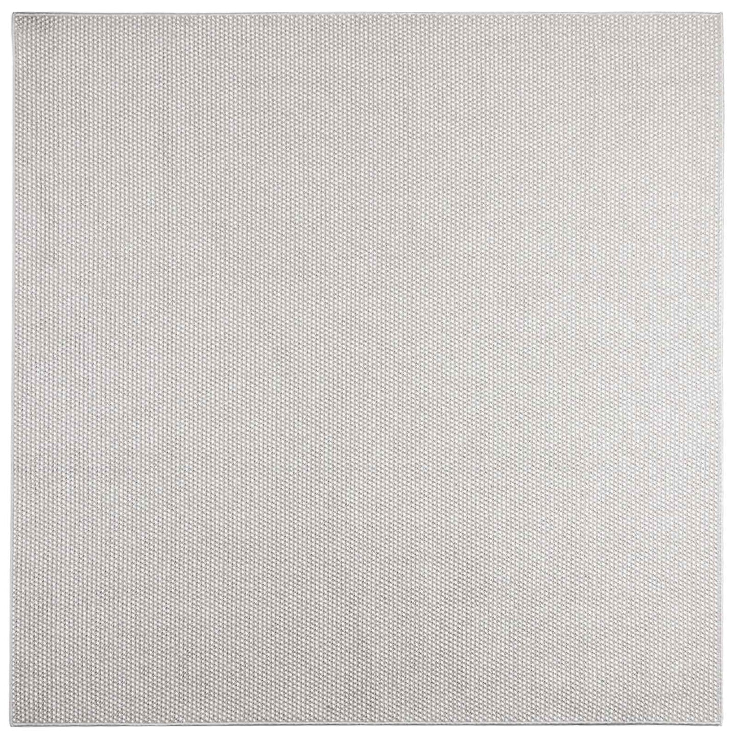 Area Rugs Square LUGO Cream and Grey 240 x 240 cm Polyester