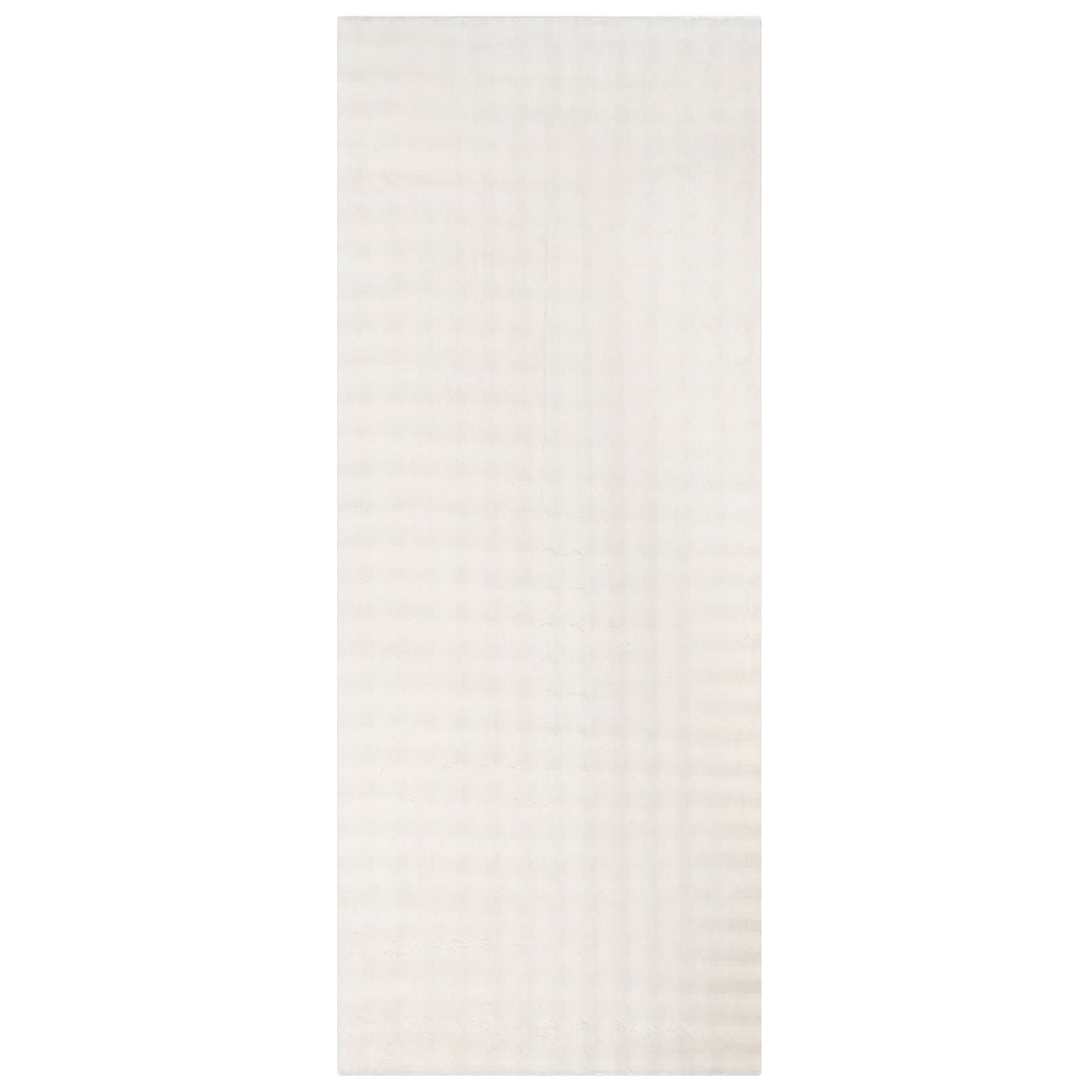 Area Rugs Rectangular SIROLO Cream 200 x 80 cm Polyester