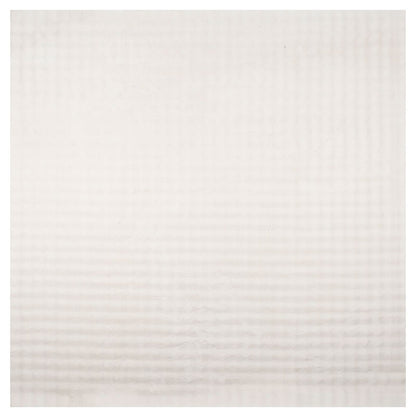 Area Rugs Square SIROLO Cream 200 x 200 cm Polyester