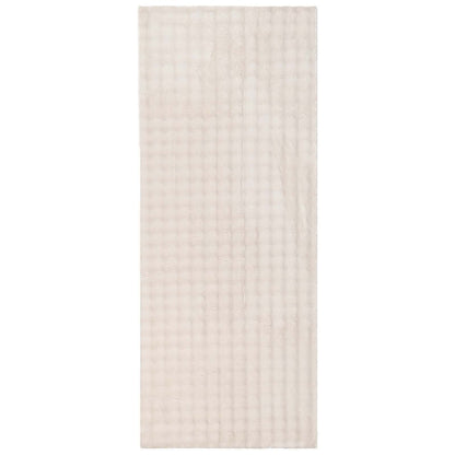Area Rugs Rectangular SIROLO Beige 200 x 80 cm Polyester