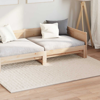 Area Rugs Rectangular SIROLO Beige 170 x 120 cm Polyester