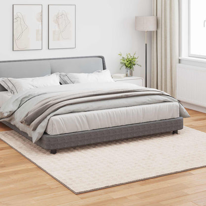 Area Rugs Square SIROLO Beige 240 x 240 cm Polyester