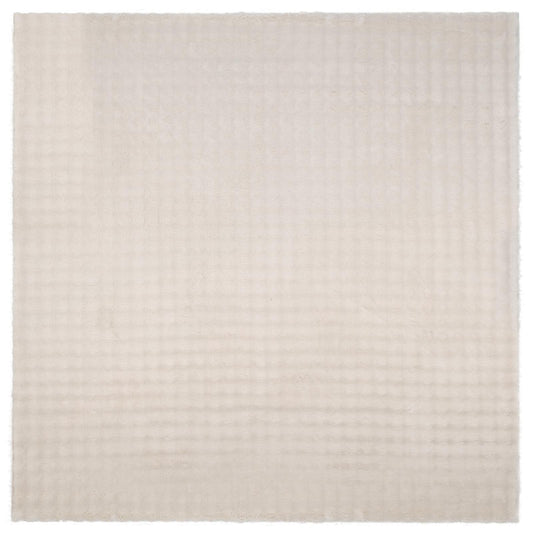 Area Rugs Square SIROLO Beige 240 x 240 cm Polyester