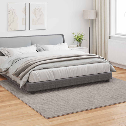 Area Rugs Square SIROLO Sand 240 x 240 cm Polyester