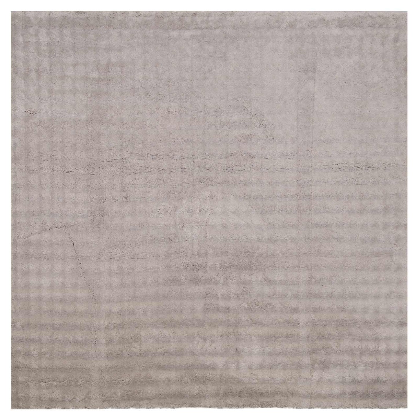 Area Rugs Square SIROLO Sand 240 x 240 cm Polyester