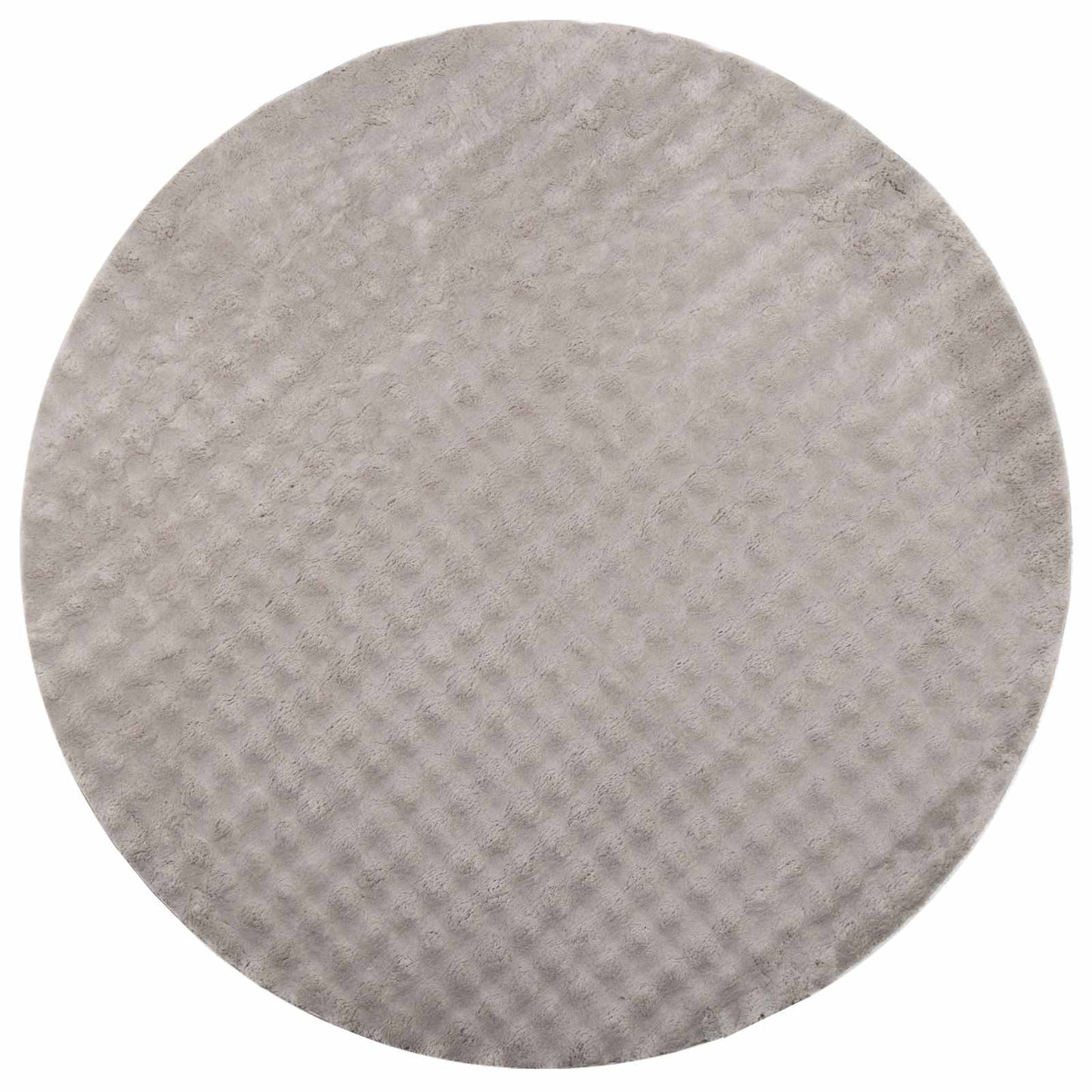 Area Rugs Round SIROLO Sand Ø 200 CM Polyester