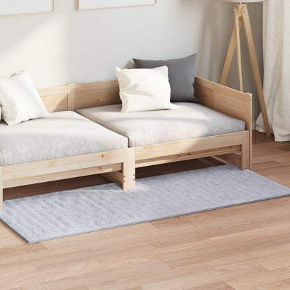 Area Rugs Rectangular SIROLO Grey 200 x 80 cm Polyester