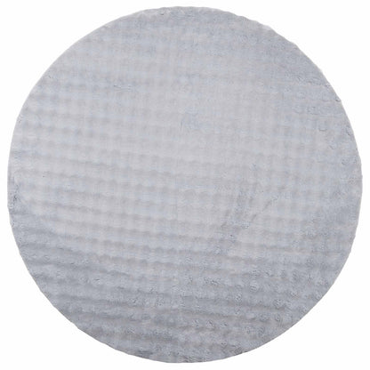 Area Rugs Round SIROLO Grey Ø 160 CM Polyester