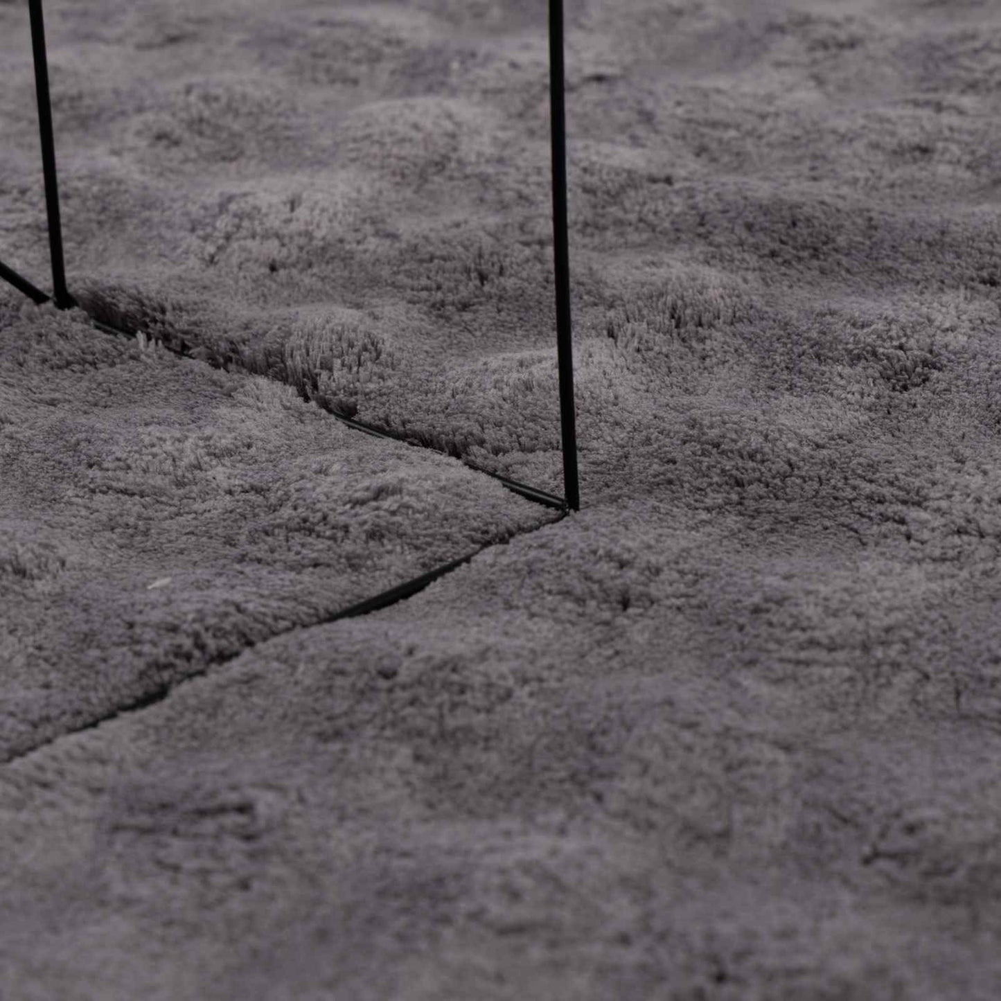 Area Rugs Rectangular SIROLO Anthracite 170 x 120 cm Polyester