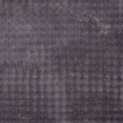 Area Rugs Square SIROLO Anthracite 120 x 120 cm Polyester