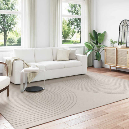 Area Rugs Rectangular GALATI Cream 340 x 240 cm Polyester