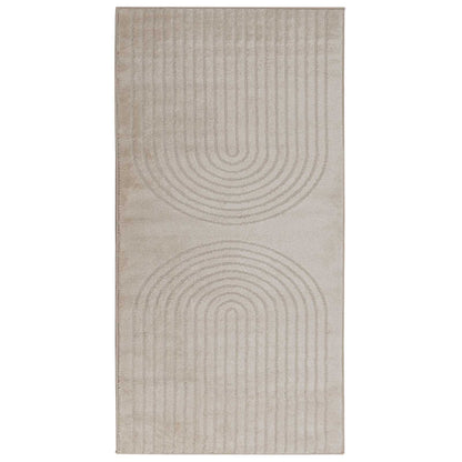 Area Rugs Rectangular GALATI Beige 150 x 80 cm Polyester