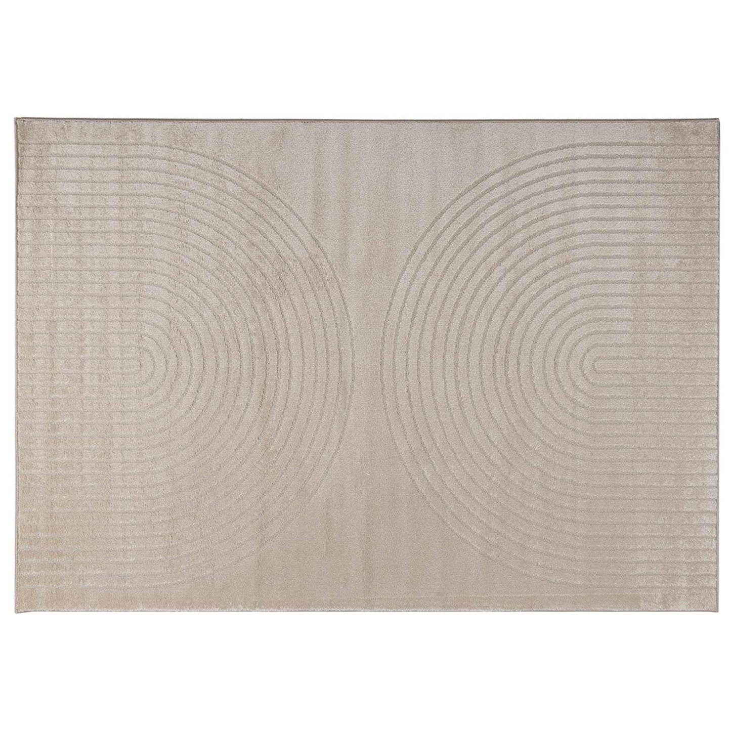 Area Rugs Rectangular GALATI Beige 170 x 120 cm Polyester