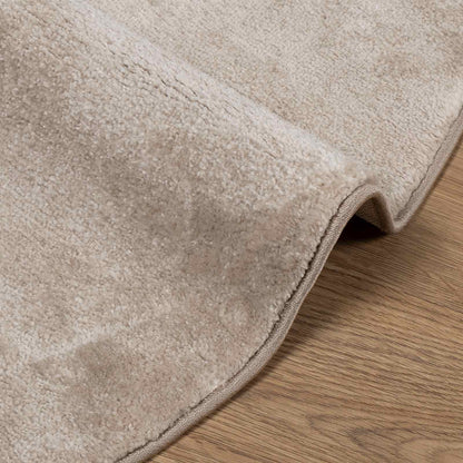 Area Rugs Round HUARTE Beige Ø 120 CM Polyester