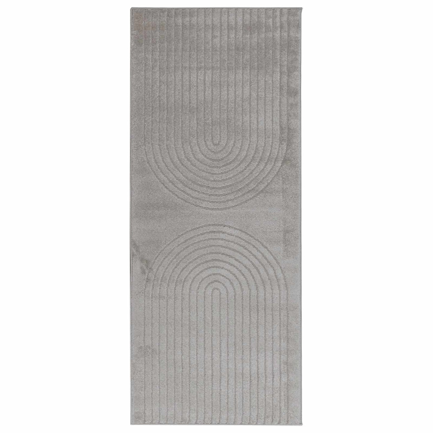 Area Rugs Rectangular GALATI Grey 200 x 80 cm Polyester