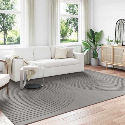 Area Rugs Rectangular GALATI Grey 340 x 240 cm Polyester