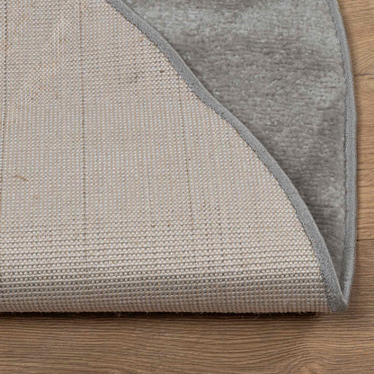 Area Rugs Round GALATI Grey Ø 200 CM Polyester