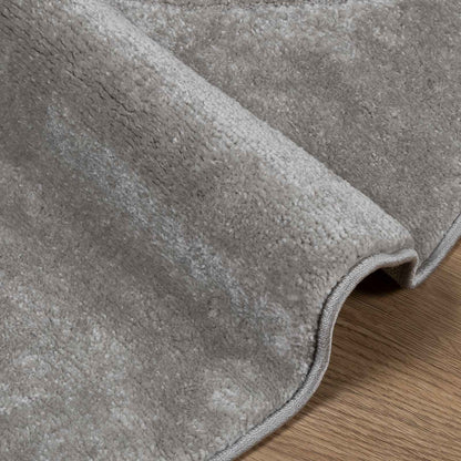Area Rugs Round GALATI Grey Ø 200 CM Polyester