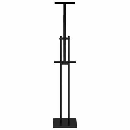 Trade Show Displays 2 pcs Black 26.5 x 26.5 x 150 cm Steel