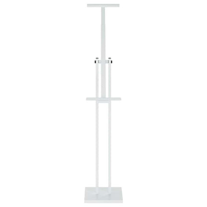 Trade Show Displays 2 pcs White 26.5 x 26.5 x 150 cm Steel