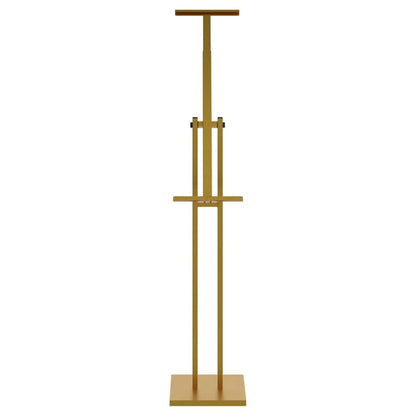 Trade Show Displays 2 pcs Gold 26.5 x 26.5 x 150 cm Steel