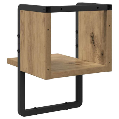 Wall Shelf Artisian Oak 20 x 25 x 30 cm Engineered Wood