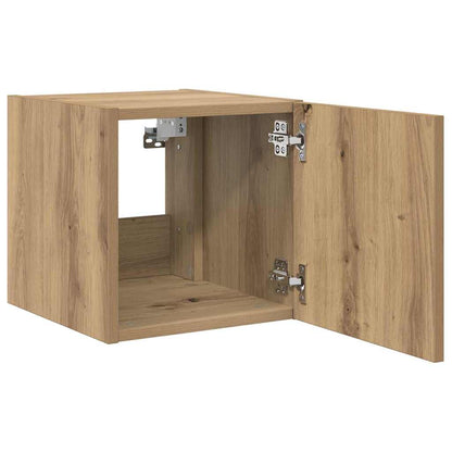 TV Wall Cabinet Artisian Oak 30.5 x 35 x 30 cm Engineered Wood