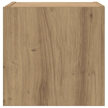 TV Wall Cabinet Artisian Oak 30.5 x 35 x 30 cm Engineered Wood