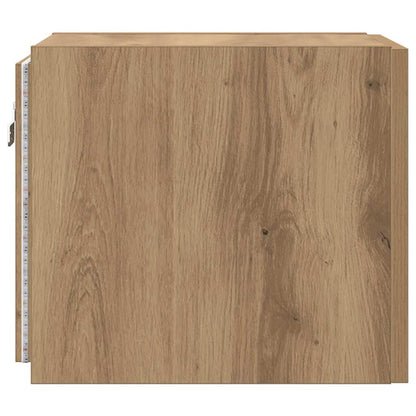 TV Wall Cabinet Artisian Oak 30.5 x 35 x 30 cm Engineered Wood