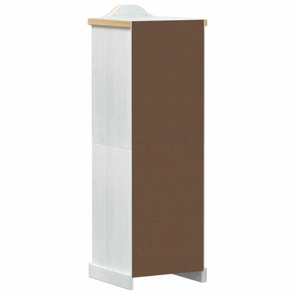 Wardrobes with Shelf White 55 x 52 x 170 cm Solid Pine Wood