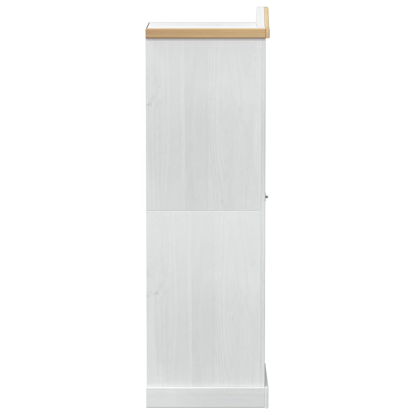 Wardrobes with Shelf White 55 x 52 x 170 cm Solid Pine Wood