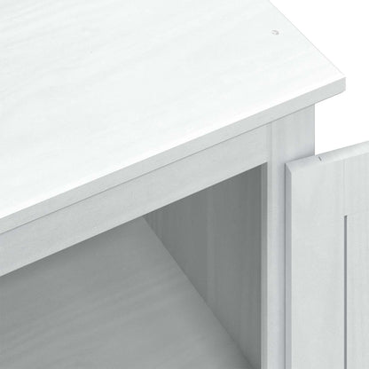 Wardrobes with Drawer White 55 x 50 x 170 cm Solid Pine Wood