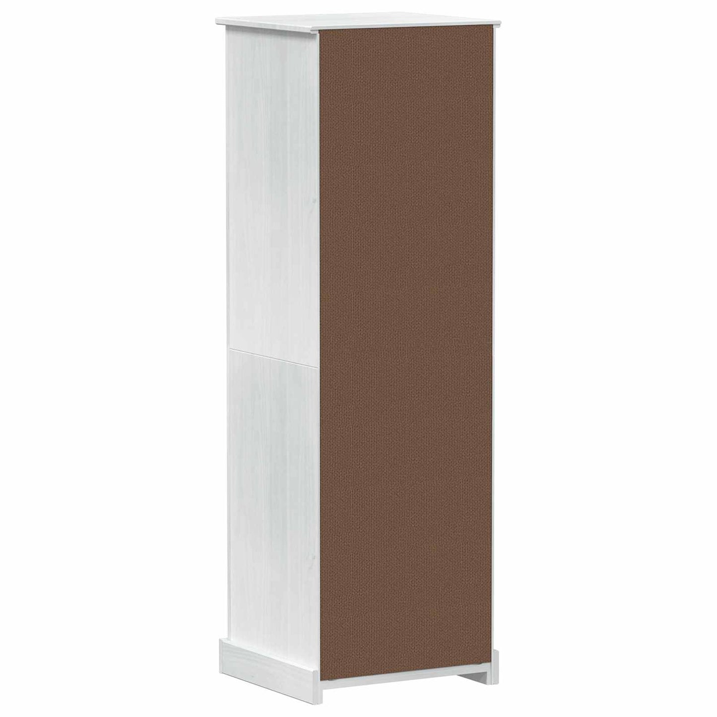 Wardrobes with Drawer White 55 x 50 x 170 cm Solid Pine Wood