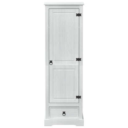 Wardrobes with Drawer White 55 x 50 x 170 cm Solid Pine Wood