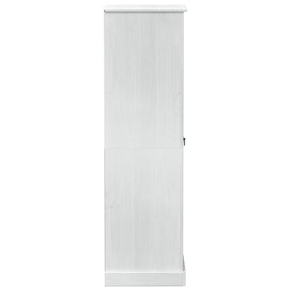Wardrobes with Drawer White 55 x 50 x 170 cm Solid Pine Wood