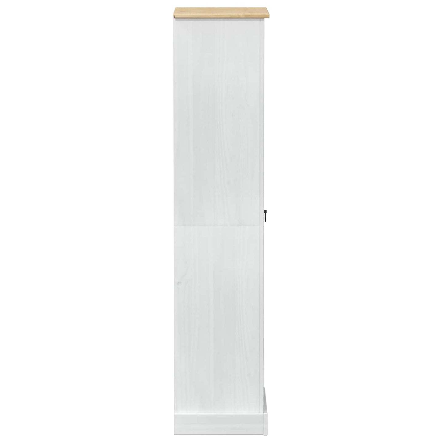 Wardrobes with Drawer White 55 x 38 x 170 cm Solid Pine Wood