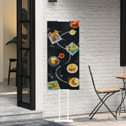 Trade Show Displays White 30 x 23.5 x 210 cm Steel