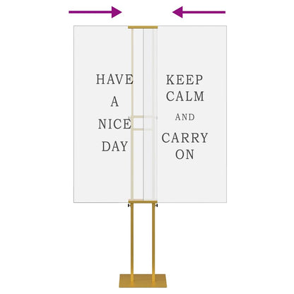 Trade Show Displays Gold 30 x 23.5 x 210 cm Steel