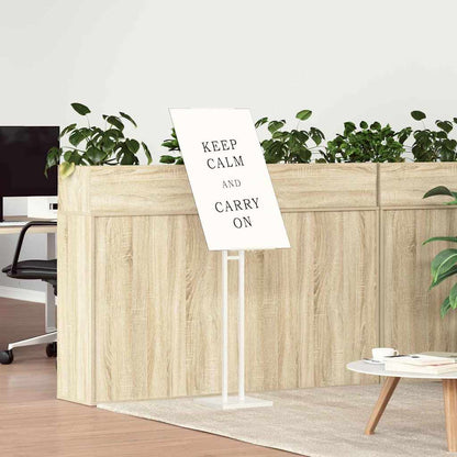 Trade Show Displays White 26.5 x 26.5 x 150 cm Steel