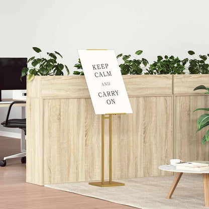 Trade Show Displays Gold 26.5 x 26.5 x 150 cm Steel