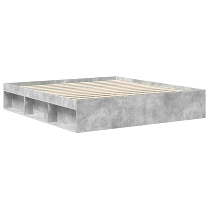 Bed Frame with Headboard Concerte 180 x 200 cm Engineered wood