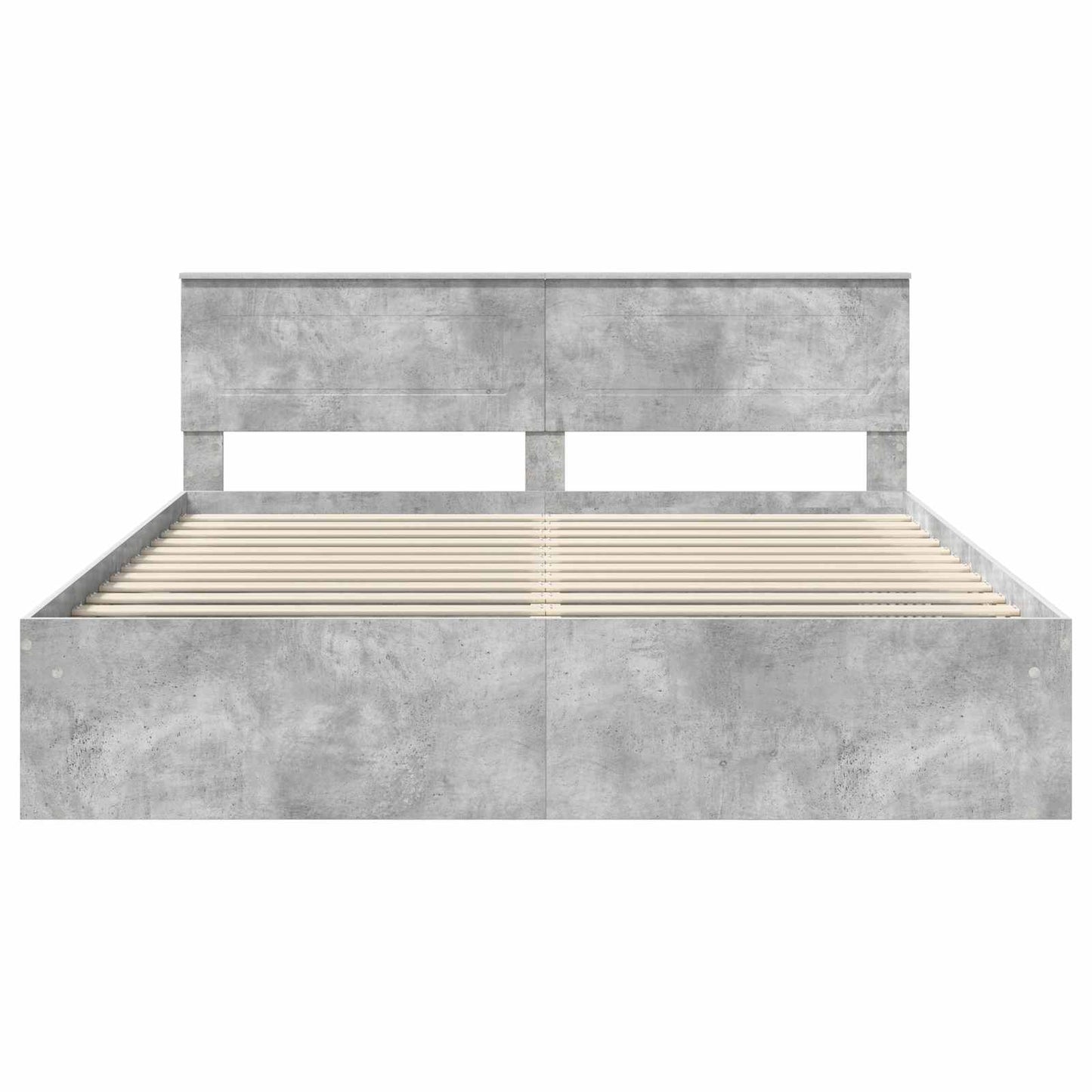 Bed Frame with Headboard Concerte 180 x 200 cm Engineered wood