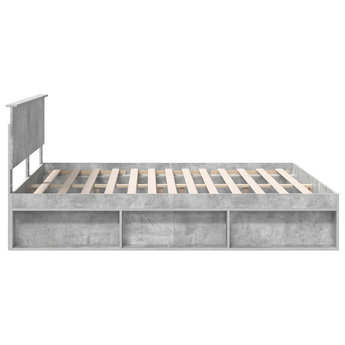 Bed Frame with Headboard Concerte 180 x 200 cm Engineered wood