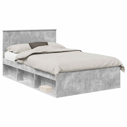 Bed Frame with Headboard Concerte 120 x 190 cm Engineered wood